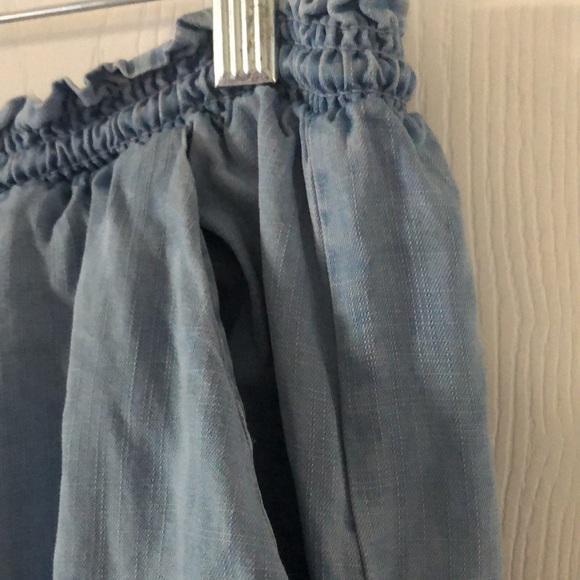 Matilda Jane Trouser Stretchy pull on chambray pants - Picture 4 of 11